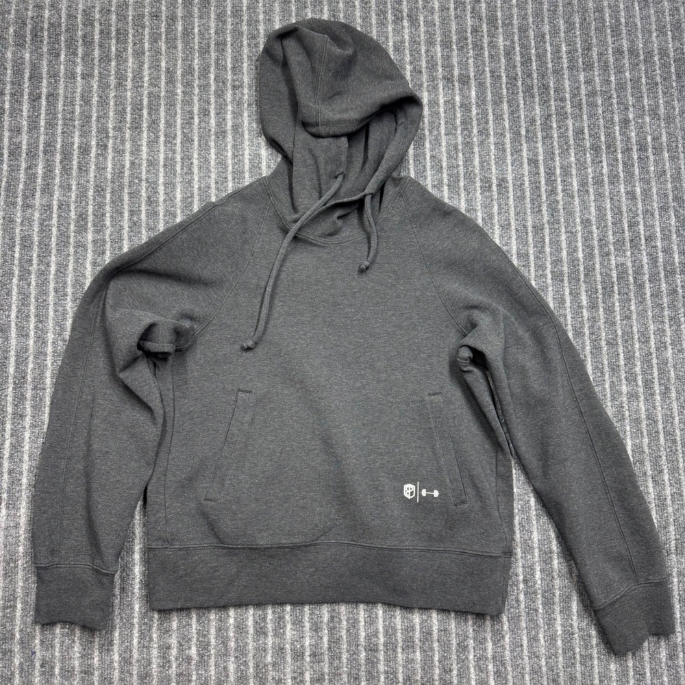 Born Primitive Womens Hoodie Size M Gray Athletic Training Pullover Sweatshirt